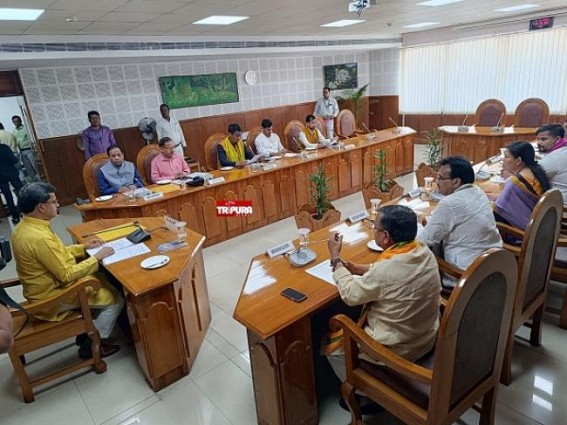 ‘Nobody was dropped from Ministry. Reshuffling is a regular process under Narendra Modi Govt’ : CM Dr. Manik Saha ‘Nobody was dropped from Ministry. Reshuffling is a regular process under Narendra Modi Govt’ : CM Dr. Manik Saha